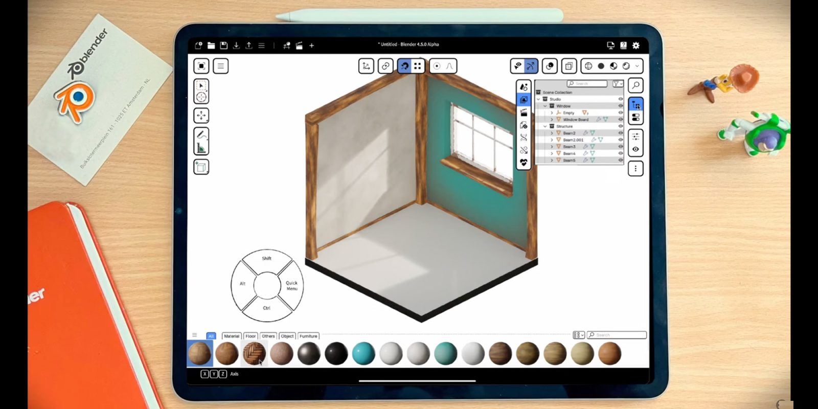 Blender confirms iPad Pro app with full touch and Pencil support